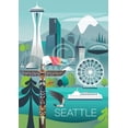 thumbnail image 1 of SEATTLE PRINT, 1 of 1