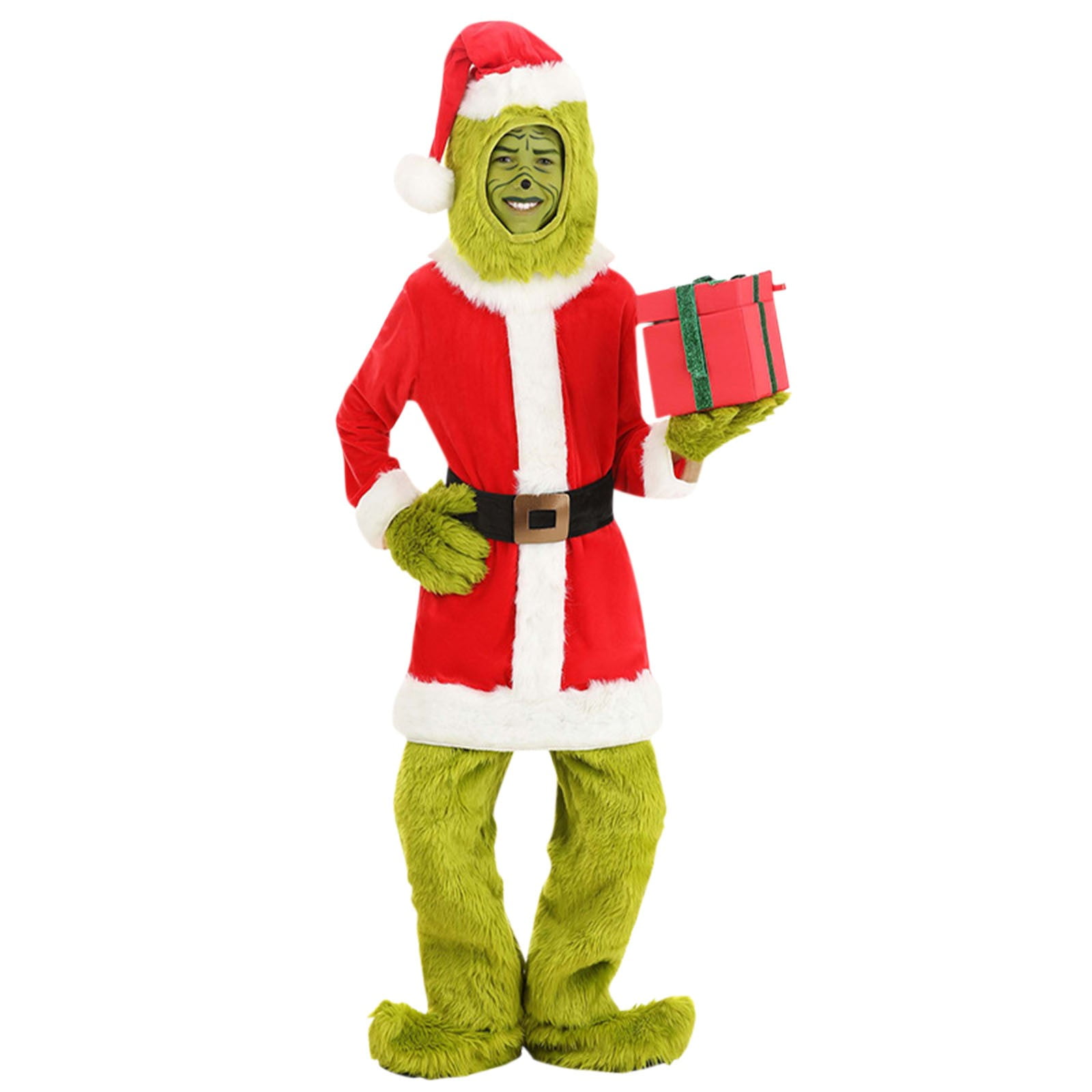 SEAYI Grinch Christmas Ugly Clothes Christmas Costumes Adult Grinch