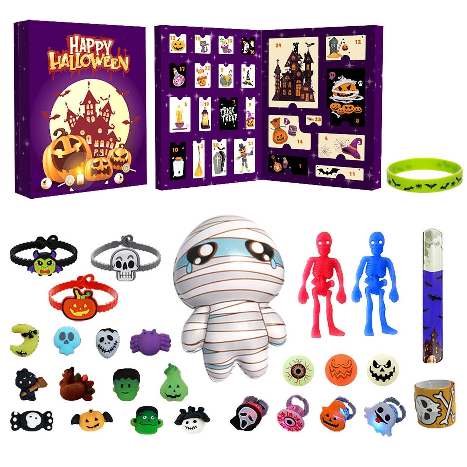 SEAYI Halloween Advent Calendar 2024, Contains 24 Gifts 2024 Halloween
