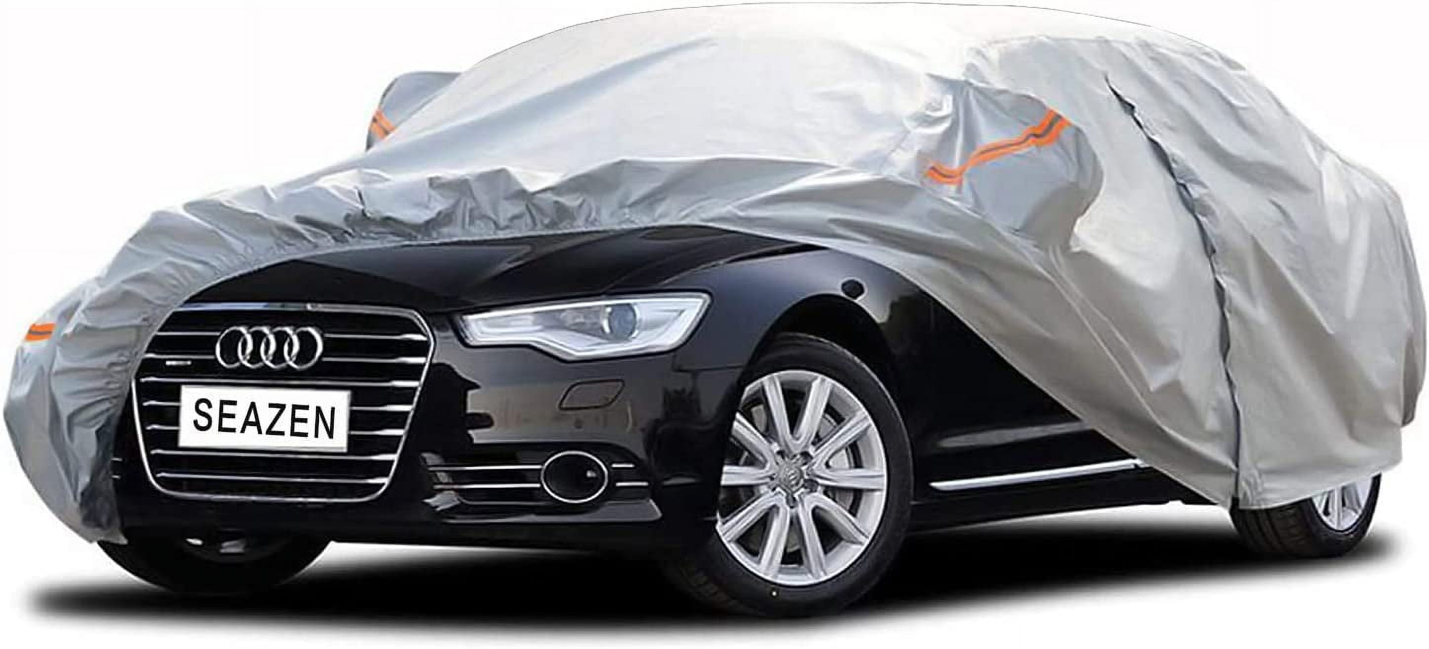 Allweather Perfect Gray Car Cover UV Waterproof Outdoor for Citroen C2