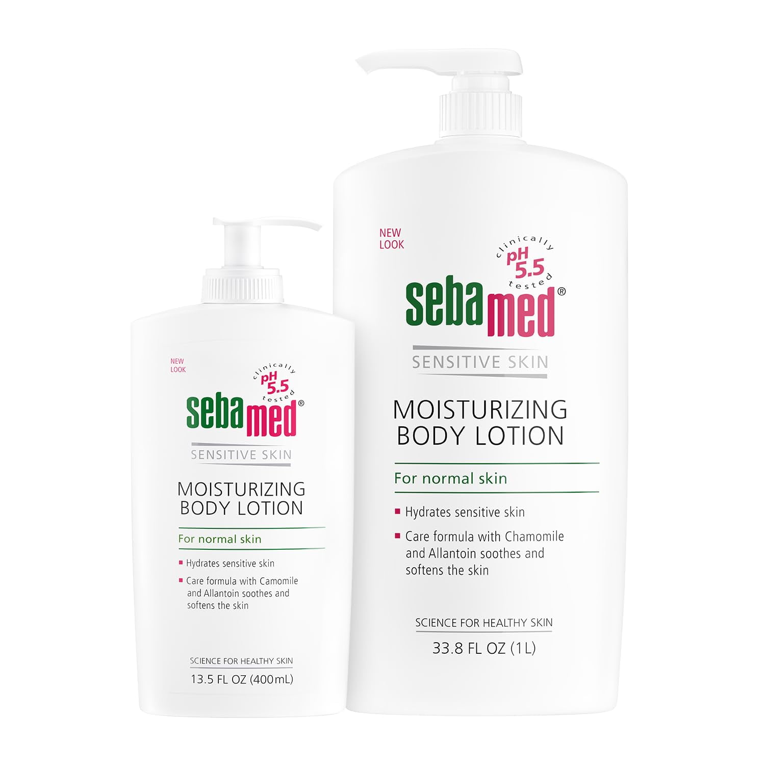 SEBAMED Moisturizing Body Lotion pH 5.5 for Sensitive Skin Dermatologist Paraben
