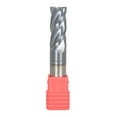 thumbnail image 1 of SEBLAFF 1/2 Inch Helix Carbide End Mill Tialn Coated 4 Flute 1-1/4 Inch Length of Cut Fit for Aluminum Cut Non-Ferrous Metal Upcut CNC Spiral Router Bit, 1 of 6