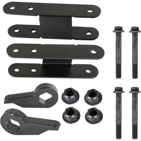 SEBLAFF 1-3 Inch Lift Kit Torsion Keys Rear Shackles Replacement for 1982-2004 S10 Blazer