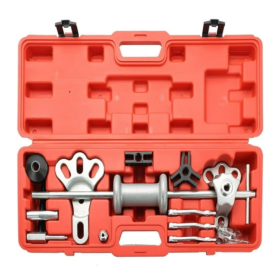SEBLAFF 17Pcs Slide Hammer Puller Tool Kit, Carbon Steel, Automotive Part Pullers & Installers