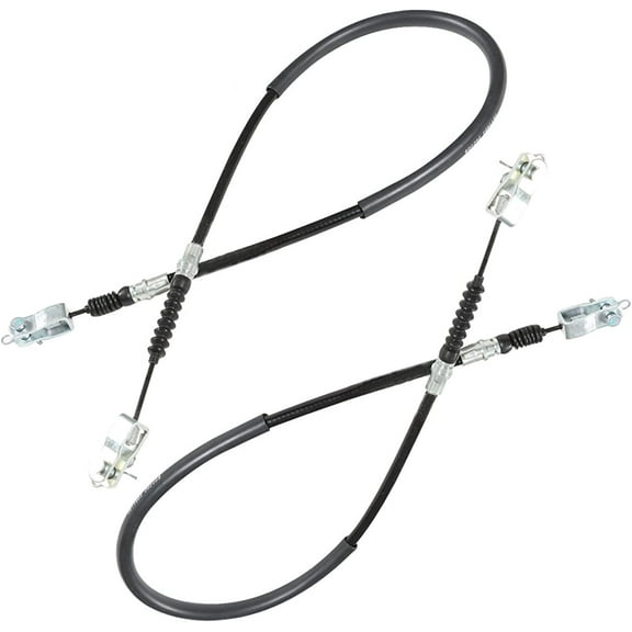 SEBLAFF 2 - Pack 42 Golf Cart Rear Brake Cable Driver & Passenger Side Replacement for 1981 - 1999 Club Car DS