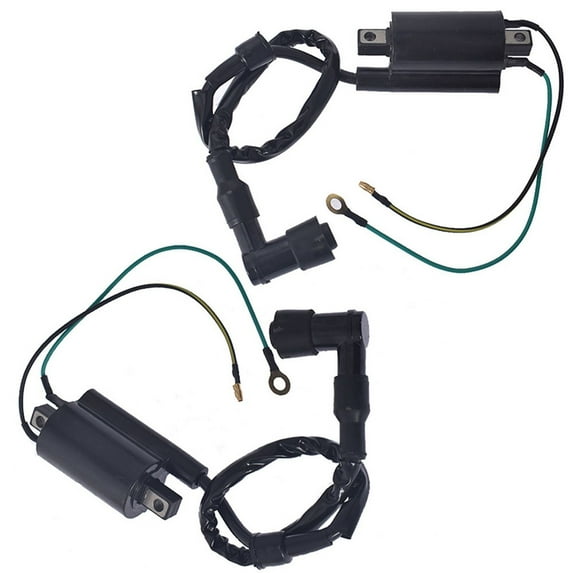 SEBLAFF 2 Pcs Ignition Coil Set For Honda Motorcycle CB350 CL350 SL350 CJ360T CB360T USA