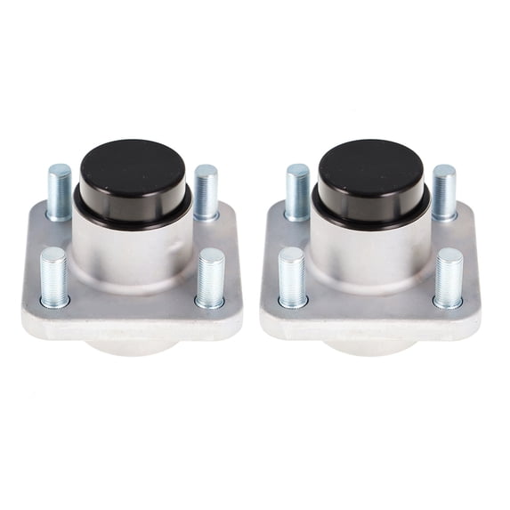 SEBLAFF 2 x Golf Cart Front Wheel Hub Assembly with Bearings Replacement for Golf Cart Club Car 102357701