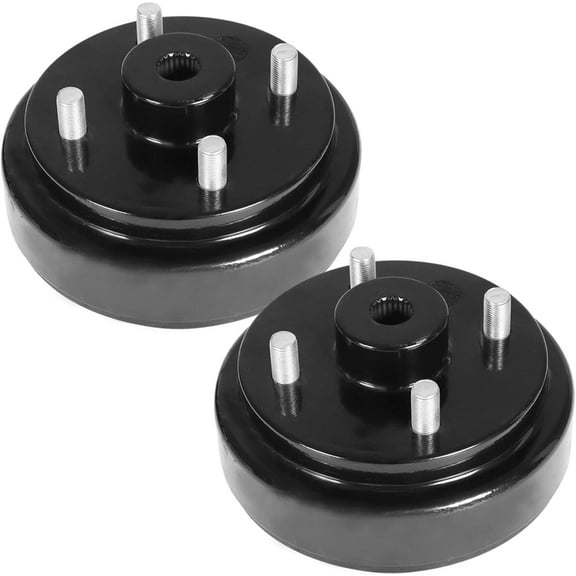 SEBLAFF 2X Rear Wheel Brake Hub Drum FOR EZGO Golf Cart G&E 2 Cycle 82-93 17082-G2