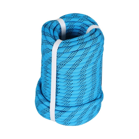 SEBLAFF 3/8 Inch Braided Polyester Rope 100Ft Rigging Rope Tensile Strength 3520Lbs