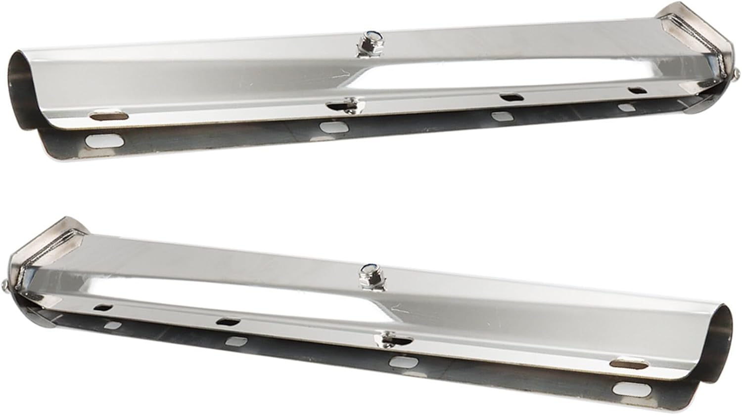 30'' Straight Stainless Steel Mud Flap Hanger 2.5'' Bolt Pattern for