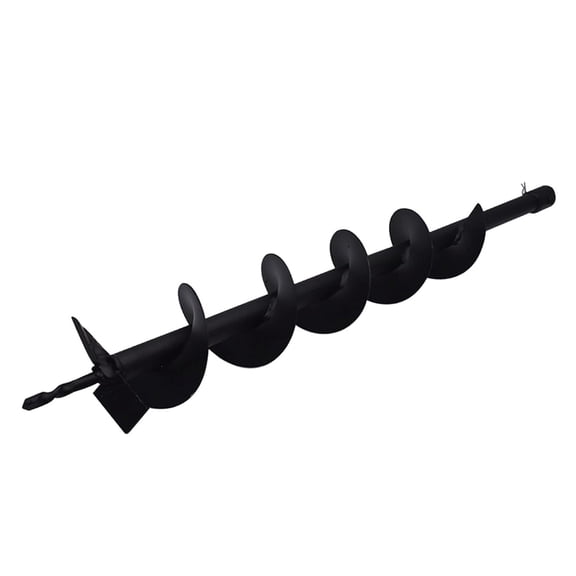SEBLAFF 4 Inch Earth Auger Drill Bits 4/6/ 8/10/12 Inch for gaseous Powered Post Fence Hole Digger Planting Bulbs, Potted Plants