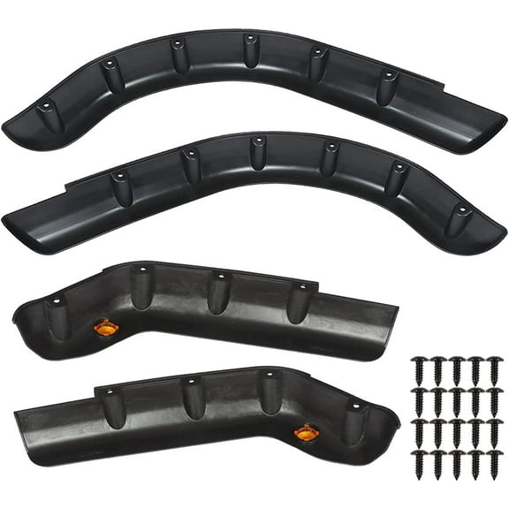 SEBLAFF 4Pcs Golf Cart Standard Fender Flares Front and Rear Replacement for EZGO TXT 1998-2013 Gas Electric Carts