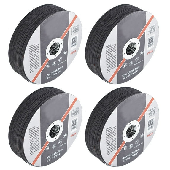SEBLAFF 5" x 0.040" x 7/8" Cut-off Wheel - Metal & Stainless Steel Cutting Disc 100 Pack