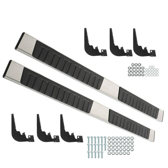 SEBLAFF 6 Side Steps Side Steps Running Boards Replacement for Ram 1500 & 1500 Classic & 2500 & 3500 Crew Cab 2009-2023 E03SS0115