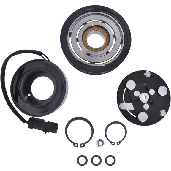SEBLAFF A/C Compressor Clutch Coil Assembly Kit Replacement for 1994-2002 1500 8CYL 5.9L