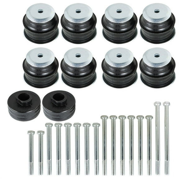 SEBLAFF Body Mount Bushing Kit KF04060BK Replacement for 2008-2016 Ford Super Duty F250 F350 2/4WD