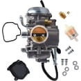 thumbnail image 1 of SEBLAFF Carburetor Replacement for Suzuki Quadrunner 250 (Model X) Replacement for Quadrunner 4WD LT4WD Replacement for King Quad 300 300 (Model X), 1 of 5