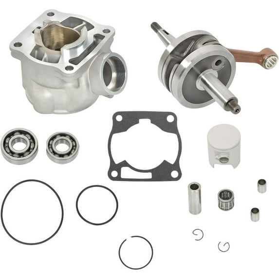 SEBLAFF Complete Engine Cylinder Piston Gasket Crankshaft Crank shaft Kit Replacement for Yamaha YZ80 YZ 80 1993-2001 Replacement for 4ES-11400-02-00
