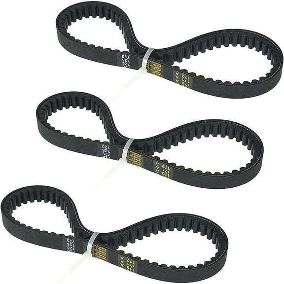 SEBLAFF Drive Belt 725 Replacement for Go Kart 30 Series Torque Converter- 3pc Set (3 Belts)