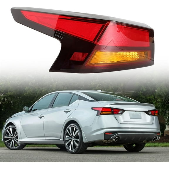 SEBLAFF Driver Side Outer Tail Light Replacement for 2019 2020 Nissan Altima Rear Tail Light Brake Lamp Assembly LH Left Side 26555-6CA1A NI2804118