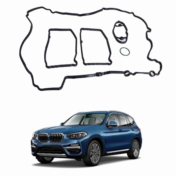 SEBLAFF Engine Valve Cover Gasket Set Kit Replacement for X1 F10 F11 F25 X3 F20 F30 F31 Z4 328i 11127588418