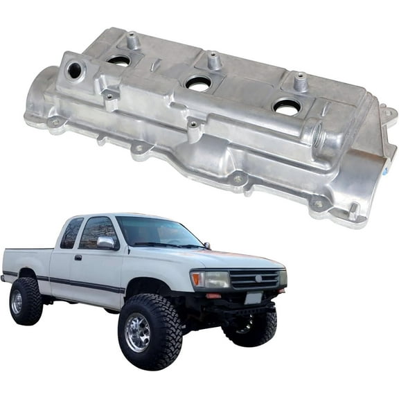 SEBLAFF Engine Valve Cover with Gasket Passenger Side Replacement for 1996-2002 4Runner Tacoma Tundra