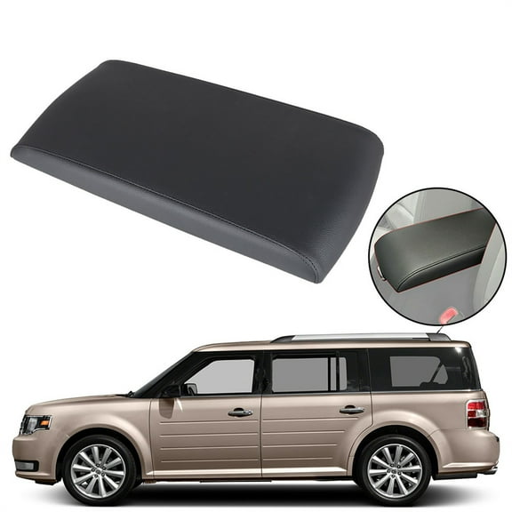 SEBLAFF Fit For 2013-2017 Ford Flex Blk Armrest Center Console Lid Cover FA8Z-7406024-AB
