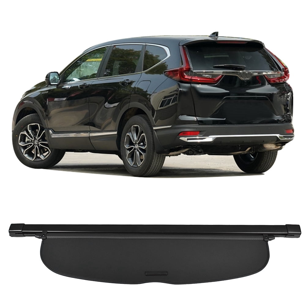 SEBLAFF Fit For Honda CRV 2017-2019 Retractable Cargo Cover Black Security Trunk Shade