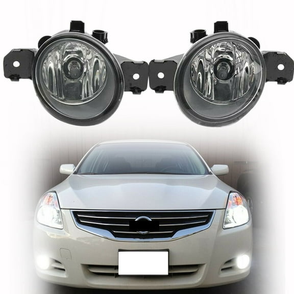 SEBLAFF Fog Lights Assembly Replacement for Nissan Sentra Maxima Altima Rogue & Infiniti M35 M45 G37 JX35 QX60 with H11 Lamp Bulbs Left+Right Side (Passenger & Driver Side)