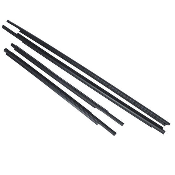 SEBLAFF For 2007-2016 Toyota Yaris Sedan Set Weatherstrip Window Moulding Trim Seal Belt