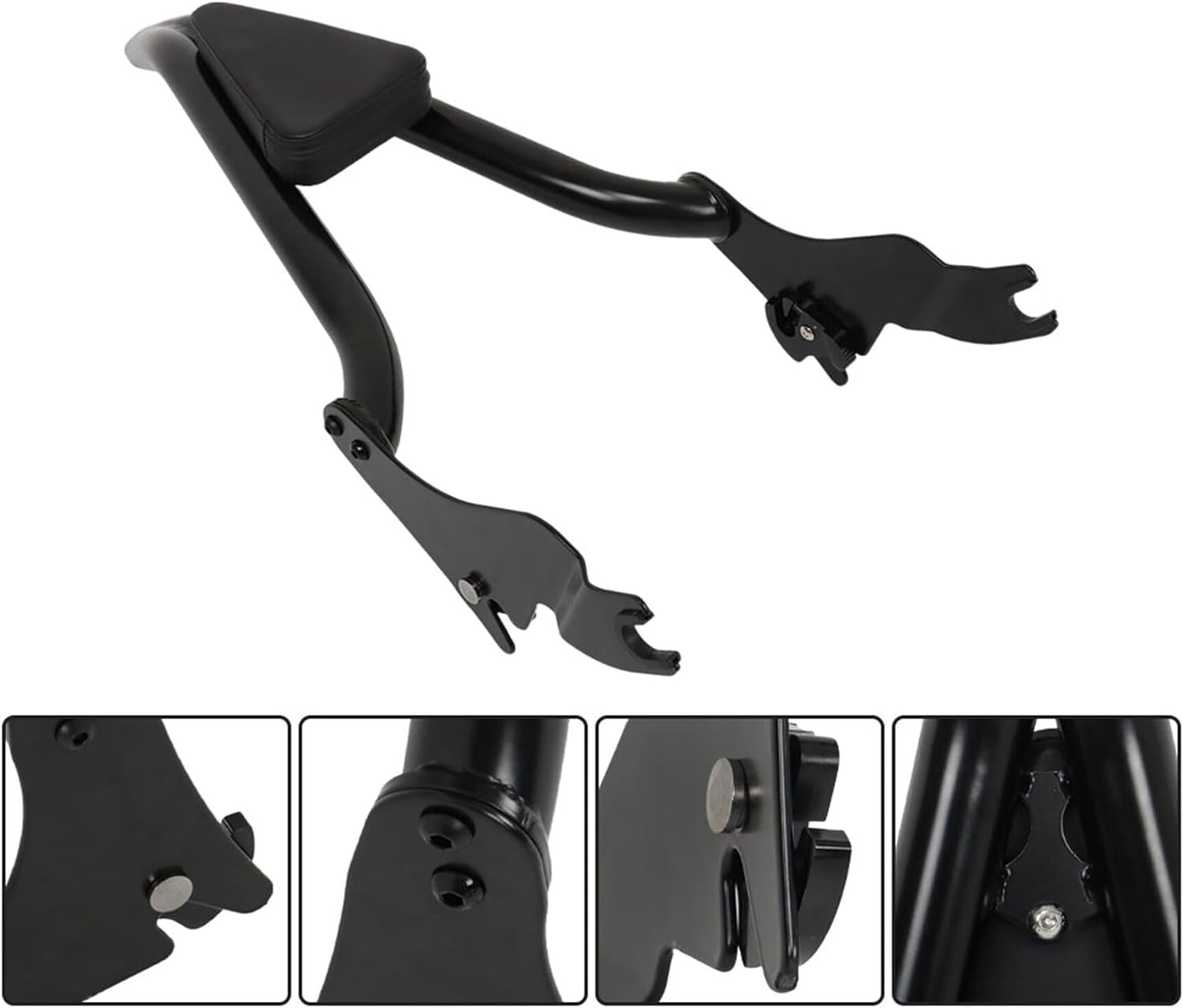 2009-2022 CVO Road Glide Street Road King Backrest Sissy Bar