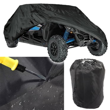 Waterproof Utility Vehicle Cover For Can-Am Maverick X3 Max R Turbo SxS – Indoor & Outdoor Storage