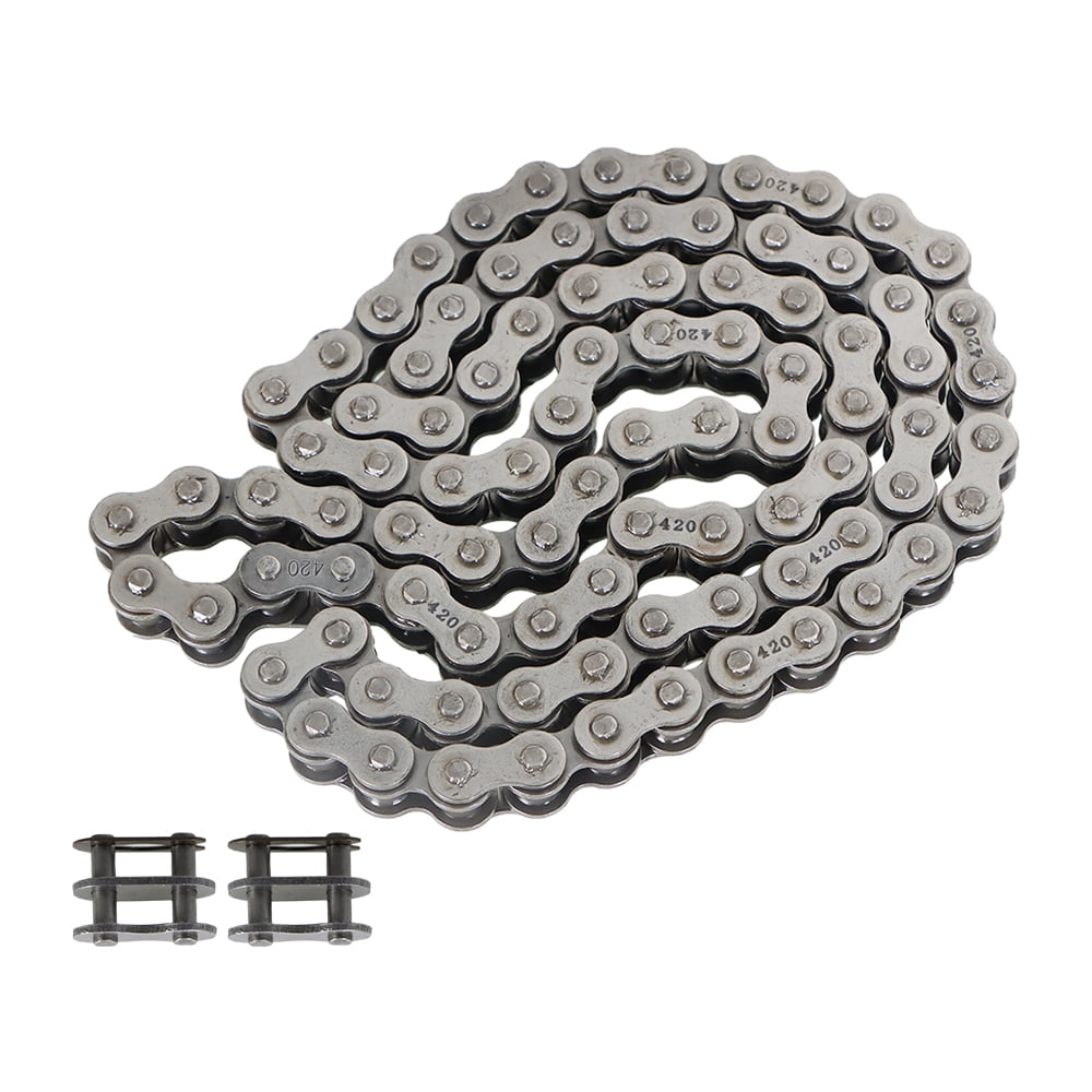 SEBLAFF For Coleman 196CC CT200U CT200U-EX BT200X Mini Bike Rear Drive Chain #420 90L