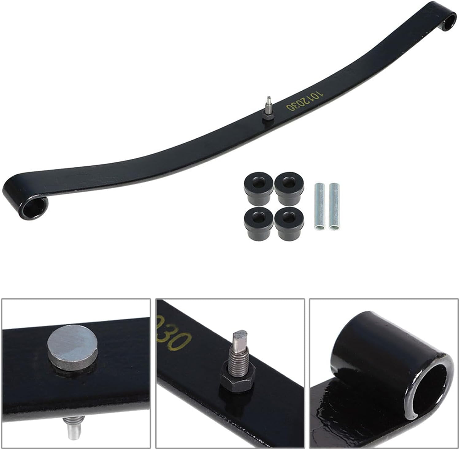 SEBLAFF Front leaf spring for Club Car DS Golf Cart W/ Bushing Kit 1981