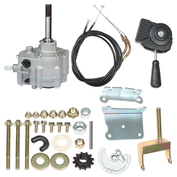 SEBLAFF Go Kart Forward Reverse Gear box fit for 2HP - 7HP Engine 41P 10T or 12T TAV30