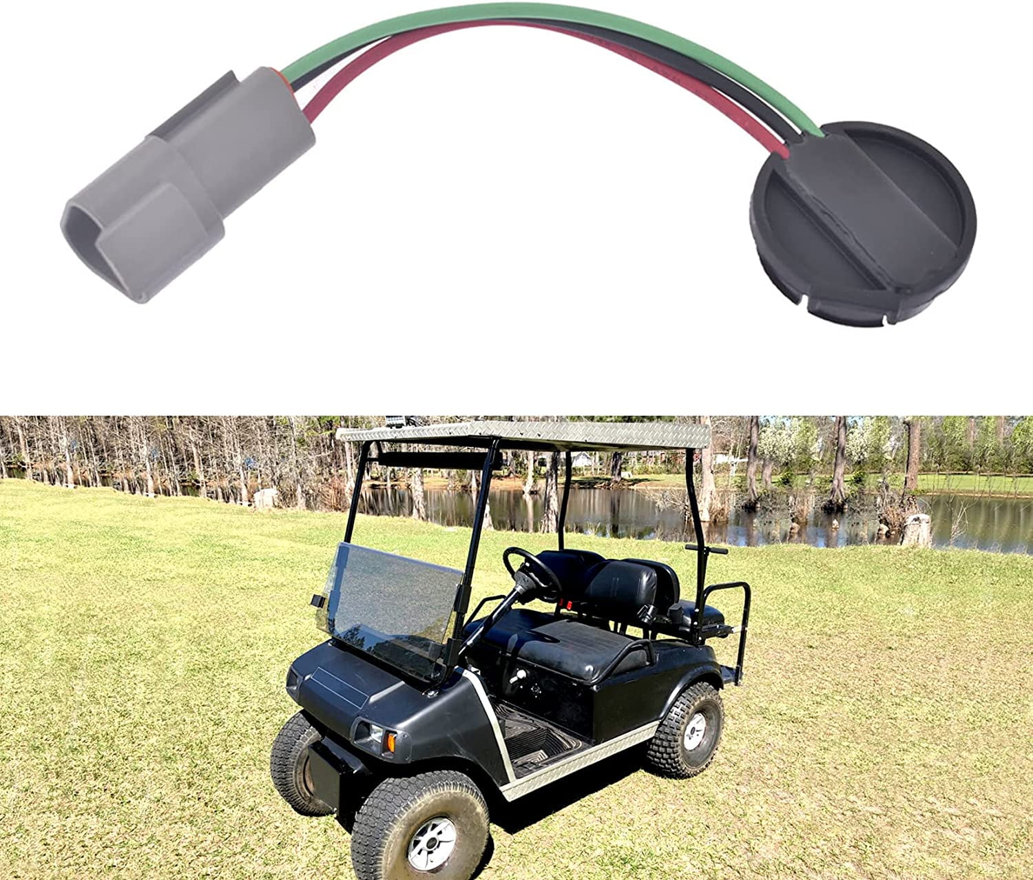 SEBLAFF Golf Cart Speed Sensor Replacement for Club Car Golf Cart 102265601