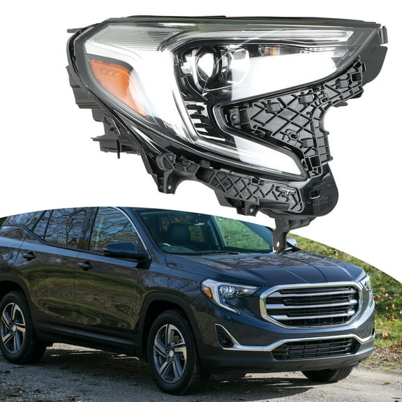 SEBLAFF Halogen Headlight Assembly Replacement for 2018-2021 Terrain Headlight Headlamp Passenger Right Side