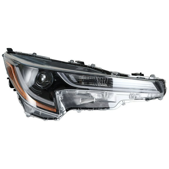 SEBLAFF Headlight Replacement for 2020-2021 Toyota Corolla L | LE LED Projector Headlamp Assembly Right Side (Passenger Side)