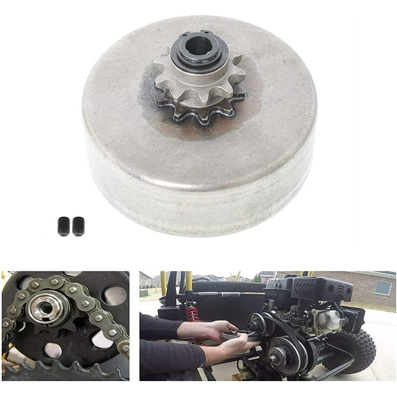 SEBLAFF Heavy Duty Centrifugal Clutch 1"Bore 10 Tooth #41/420 Chain Go-Kart Mini-Bike