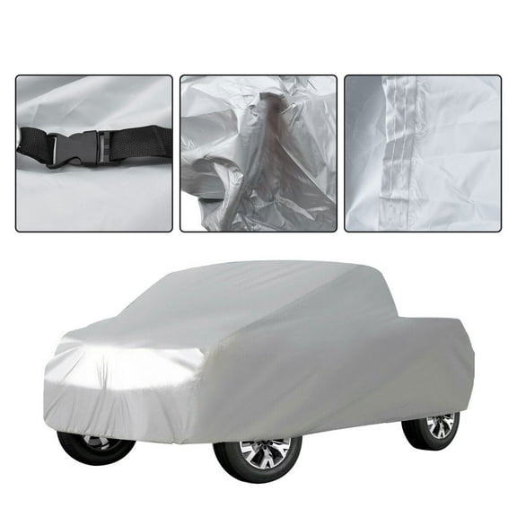 SEBLAFF Heavy Duty Outdoor Pickup Truck Cover Windproof Dust Outdoor Protection All Weather Replacement for Pickup Truck up to 260" L x 80" W x 65" H