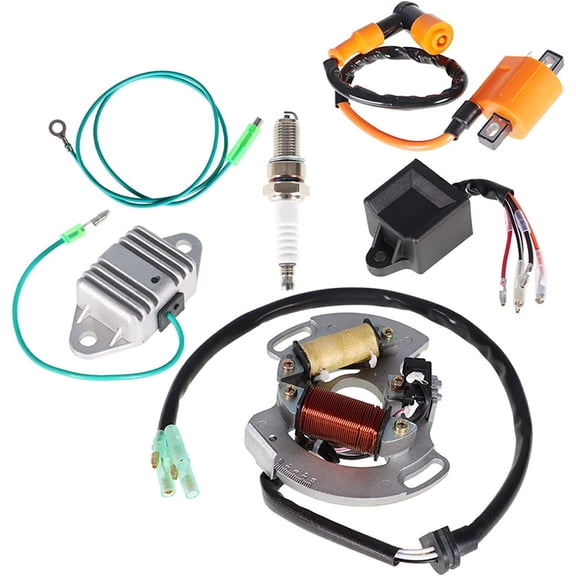 SEBLAFF Ignition Coil Spark Plug CDI Regulator Stator For Yamaha Blaster YFS200
