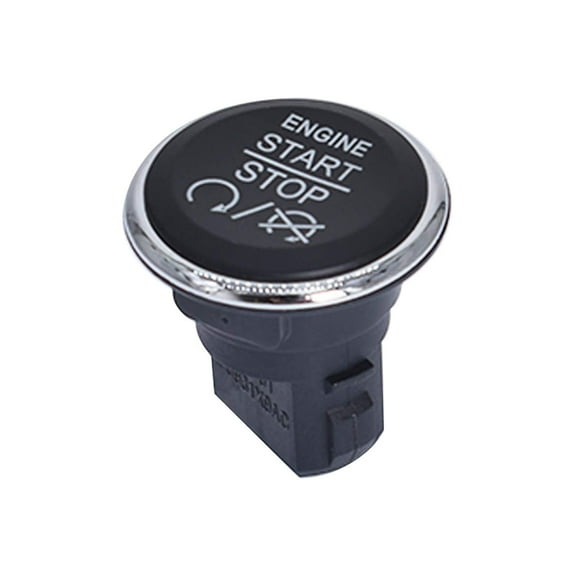 SEBLAFF Keyless Go Push to Start Stop Engine Dash Ignition Button Switch 1FU931X9AC 1FU931X9AB 33370101 Replacement for Chrysler Commander Grand Cherokee