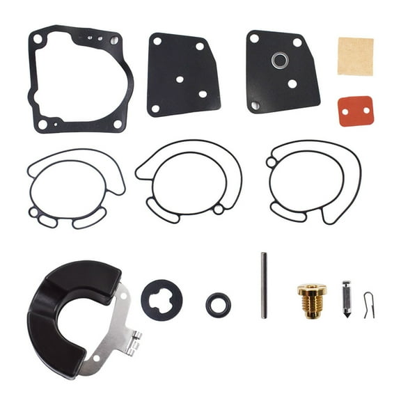 SEBLAFF New Carb Repair Kit Fit for Johnson Evinrude V4, V6 (90-175 HP) 18-7247 436852 438996 Pack of 6