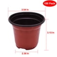 thumbnail image 1 of SEBLAFF Plastic Plant Flower Pots Nursery Seedlings Pot Plant  100Pcs/50Pcs, 1 of 7