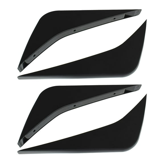 SEBLAFF Rear Bumper Air Diffuser Fin Body Kit Replacement for 2014-2019 Corvette C7