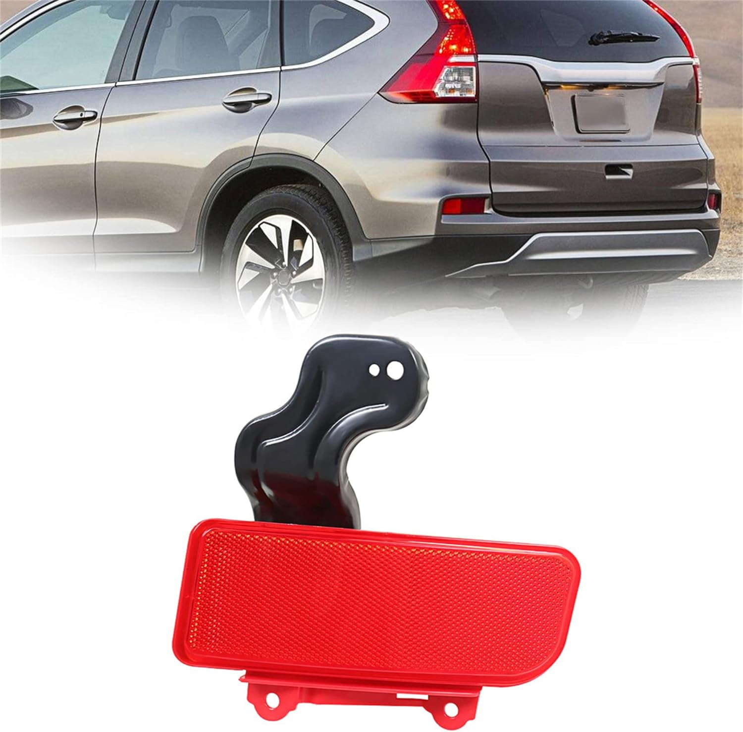 SEBLAFF Rear Reflector Bumper Light Marker For 2015-2016 Honda CRV CR-V ...