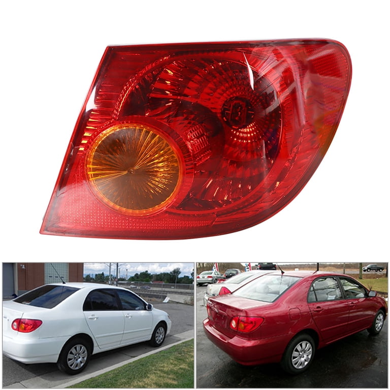 Right Side Passenger Tail Light For 2003-2008 Toyota Corolla - Outer