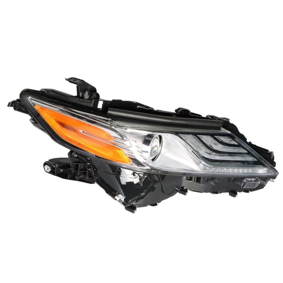SEBLAFF Right Headlight For 2018-20 Toyota Camry XLE XSE Full LED Black Housing