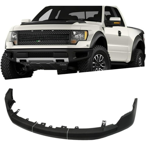 SEBLAFF Surface Texture Front Upper Bumper Cover Replacement for F-150 F150 2009 2010 2011 2012 2013 2014 Pickup DL3Z17D957BPTM, FO1000644C