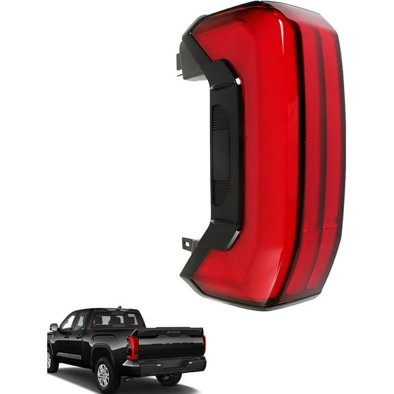 SEBLAFF Tail Light Rear Light Assembly (5-PIN, Sequential Pattern) Driver Side Clear Lens Replacement for 2022 2023 Tundra 81560-0C200